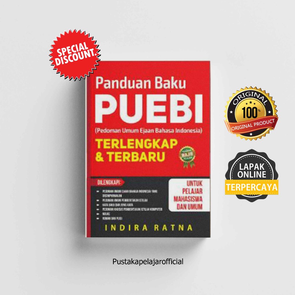 ORIGINAL BOOK The Most Complete & Latest PUEBI Raw Guide / Indira Ratna ...