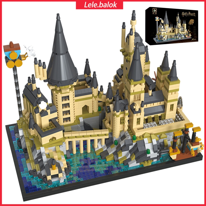 Big Bricks Lego City Harry Potter Castle Hogwarts 3D Educational Puzzle ...