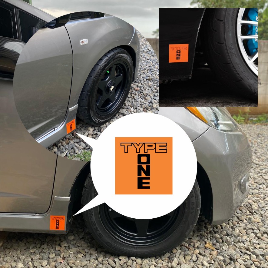 Jdm car Sticker - TYPEONE Sticker TYPE ONE SPOON JAZZ FREED FIT BRIO ...