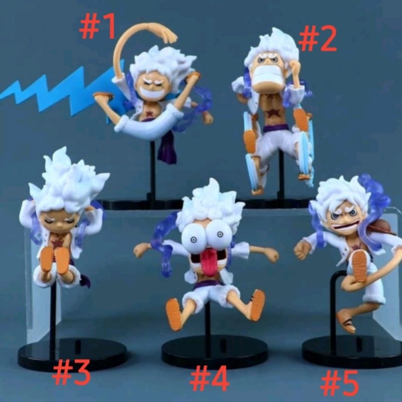 Anime FIGURE ACTION FIHURE ONE PIECE MONKEY D LUFFY NIKA GEAR 5 TOPPER ...