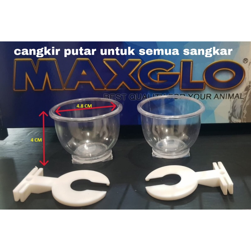 CEPUK MAXGLOW CEPUK ROTATING CEPUK FOR ALL TYPES OF CAGES | Shopee ...