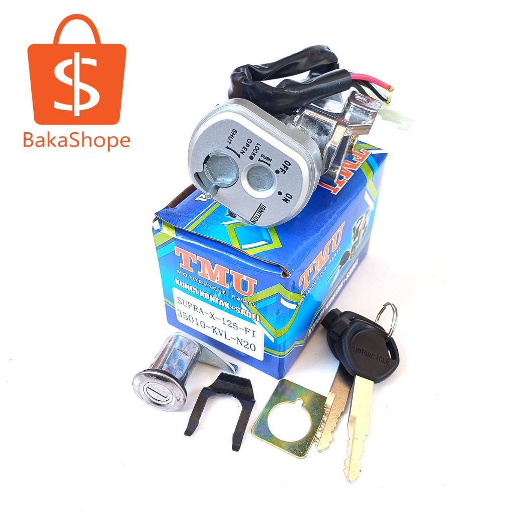 Ignition Key Set Assy 4wire Honda Supra X 125 fi Shopee Philippines