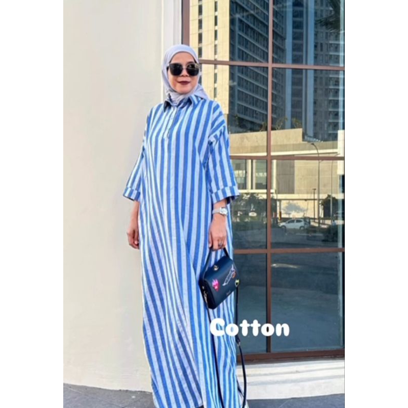 Kemala dresses | Striped robe | Shopee Philippines