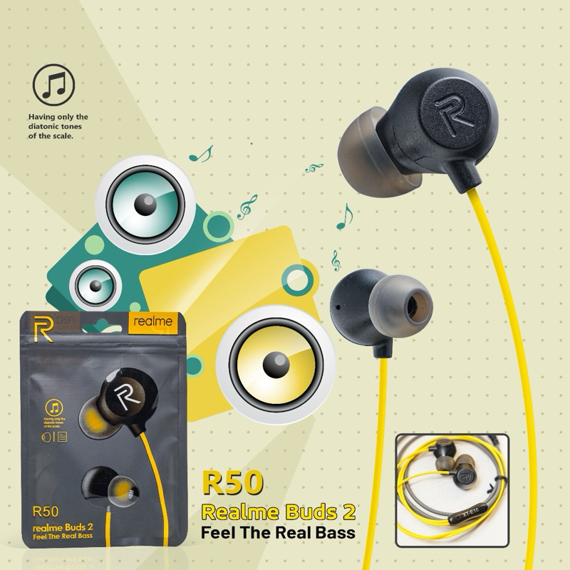 Realme Buds 2 R50 Headset Real Bass Super Extra Bass Shopee Philippines