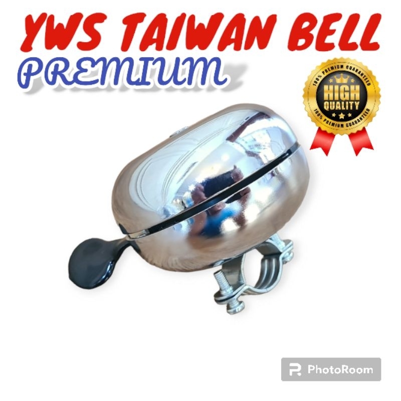 Premium Bicycle bell ding dong YWS 2000 CP original. Can Folding Bike mtb minion Etc Bicycle bell