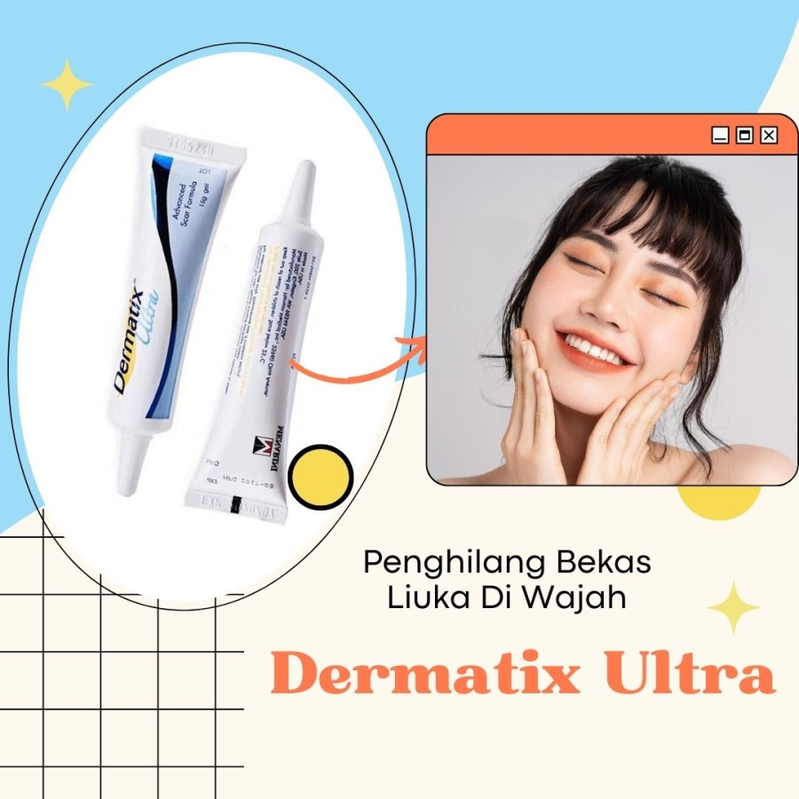 Hitam Dermatix Ultra Gel Gr Dermatic Cream Removes Old Burns And Dermatitis Original Medicine