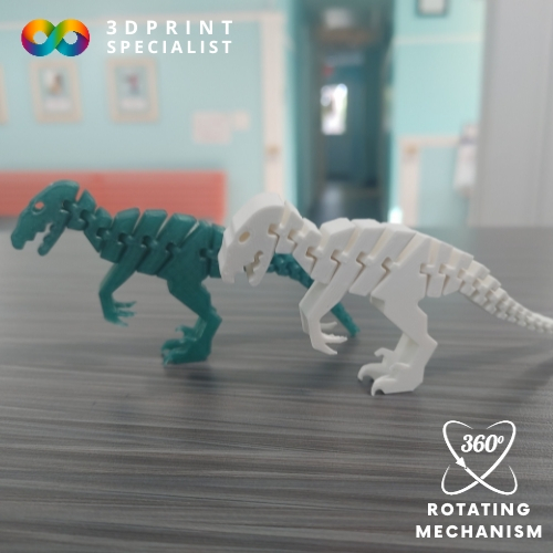 Articulated Raptor Toy Dinosaur Velociraptor Flexible Articulated ...