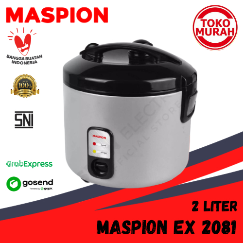Magic Com/Rice Cooker/Rice Cooker MASPION EX 2081 2 Liter Shopee