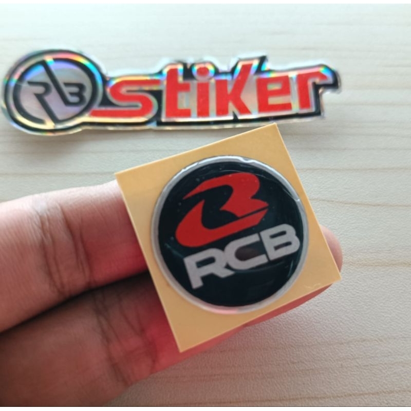 Sticker Embossed rcb emblem Caliper racing boy | Shopee Philippines