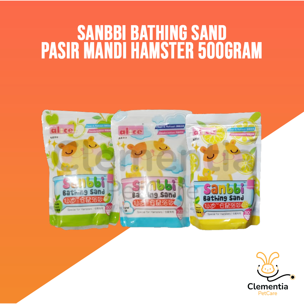 Alice SANBBI HAMSTER BATHING SAND 500gram Shopee Philippines