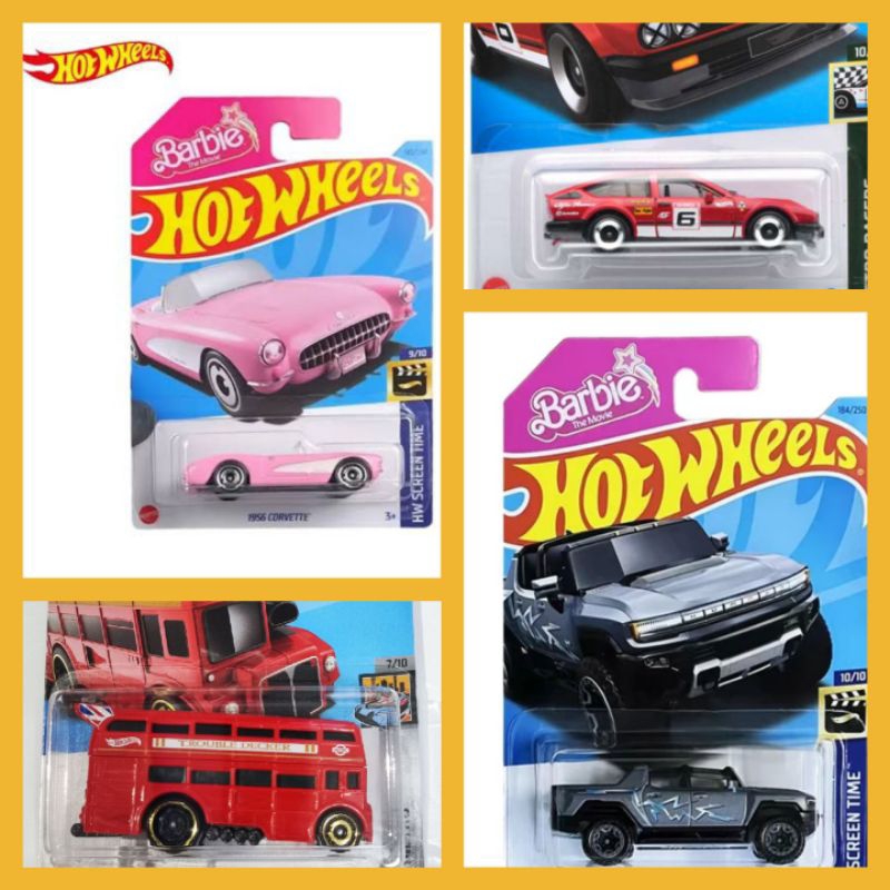 Barbie The Movie Cars 2023 And Ken 2024 Other original Film & Hotwheels