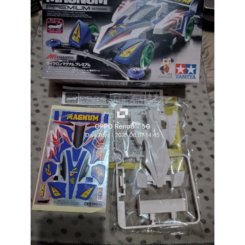 Tamiya Body Cyclone Magnum Premium Ar Chassis + Decal | Shopee Philippines