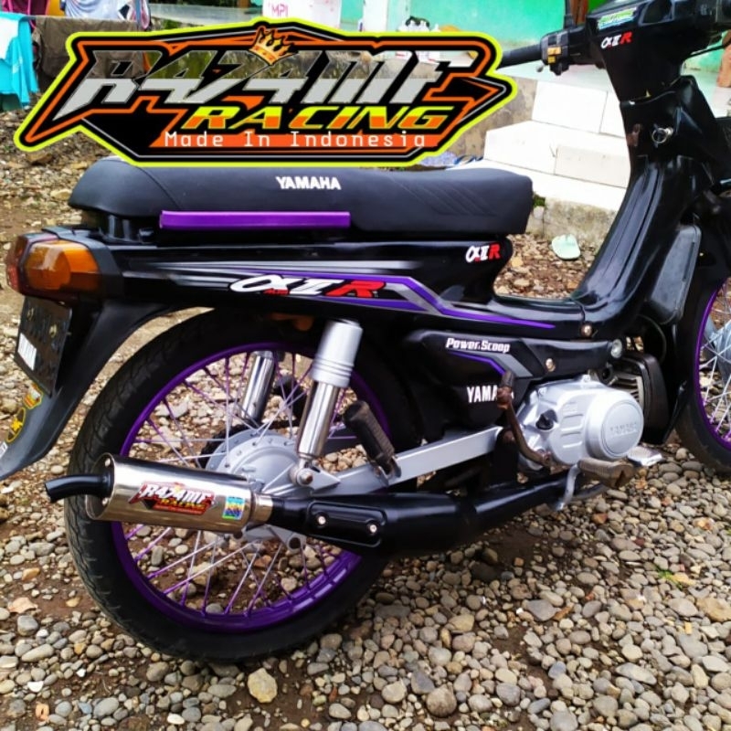 FIZ R ALFA SIGMA standard racing shield exhaust R474MF | Shopee Philippines