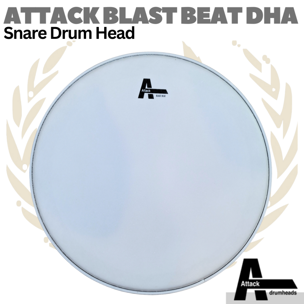 Attack BLAST BEAT DHA Snare Drum Heads Membrane 13 14 Inch Shopee