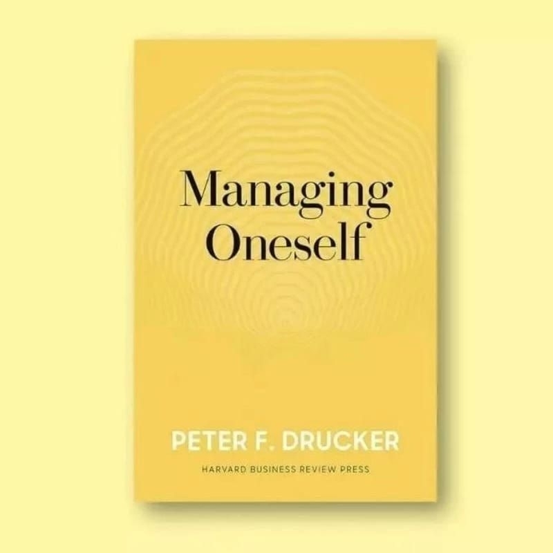 Managing Oneself: Peter F.Drucker [HARD COVER] | Shopee Philippines