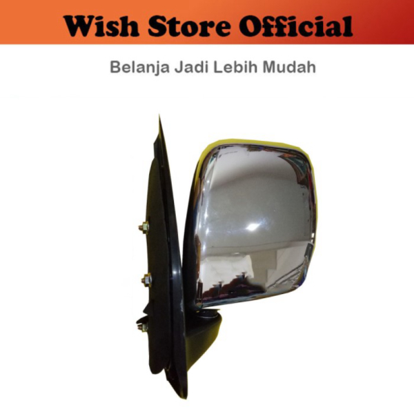 GRAN MAX / GRANMAX / Grandmax Manual CHROME Outer Rear View Mirror ...