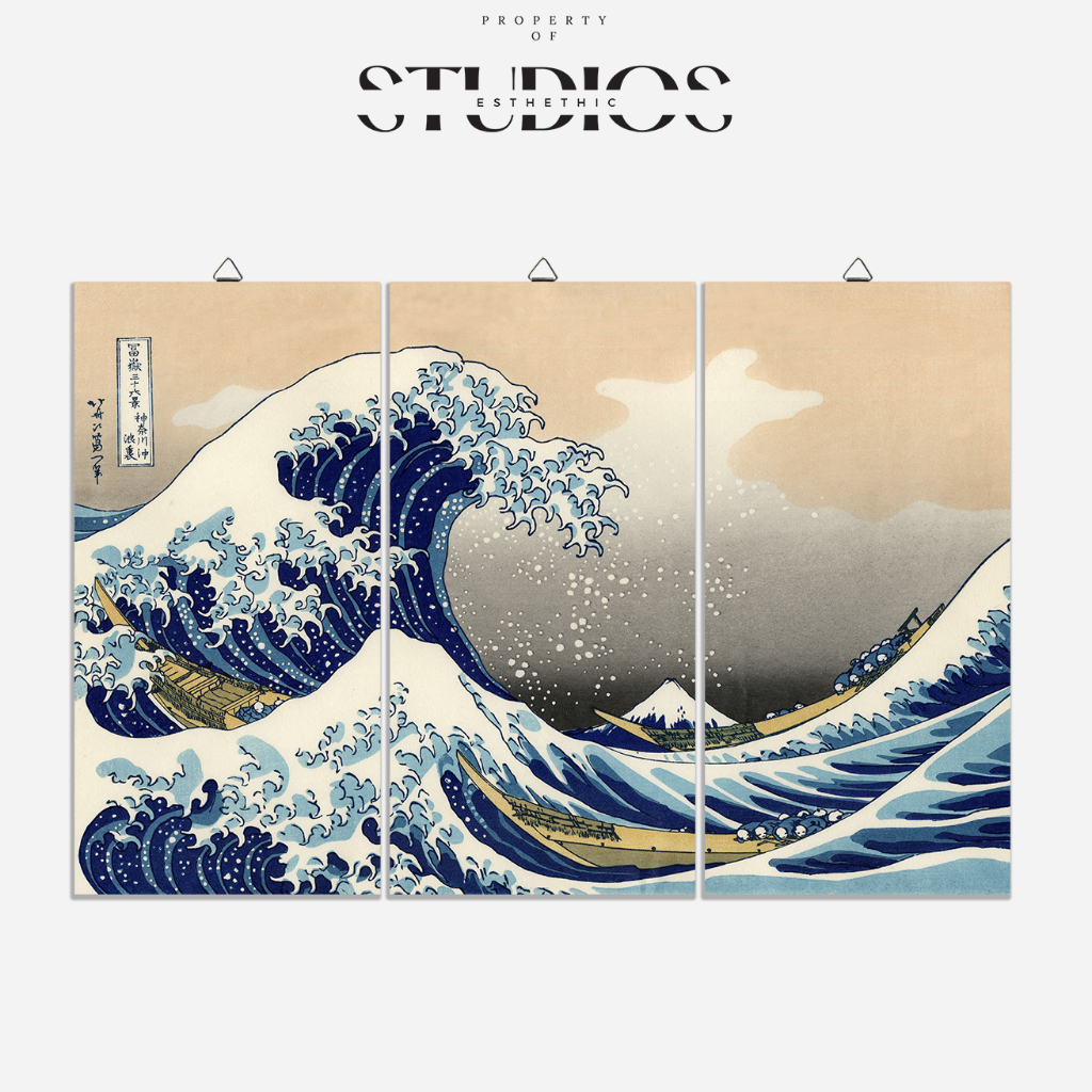 Art01 THE GREAT WAVE OFF KANAGAWA HOKUSAI JAPAN JAPAN JAPANESE CHINESE