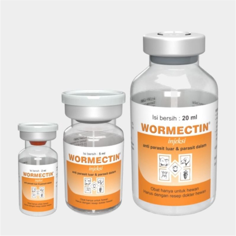 Wormectin Injection (Bottle) Injectable Medicine To Eradicate Lice