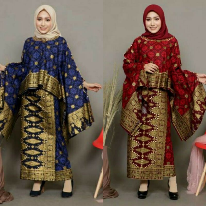 Dragon Star songket batik batwing Suit | Shopee Philippines