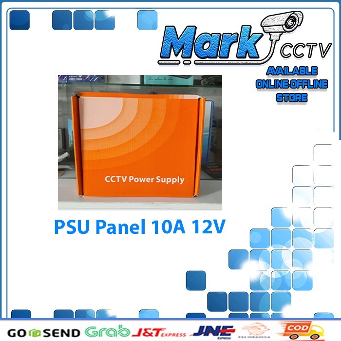 Power Supply box 10A 12V 8CH cctv/psu 12V 10A box panel | Shopee ...