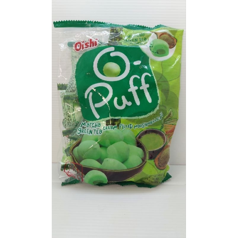 Oishi O Puff Matcha Chocolate Ube Mango Cream Filled Marshmallows Opuff ...