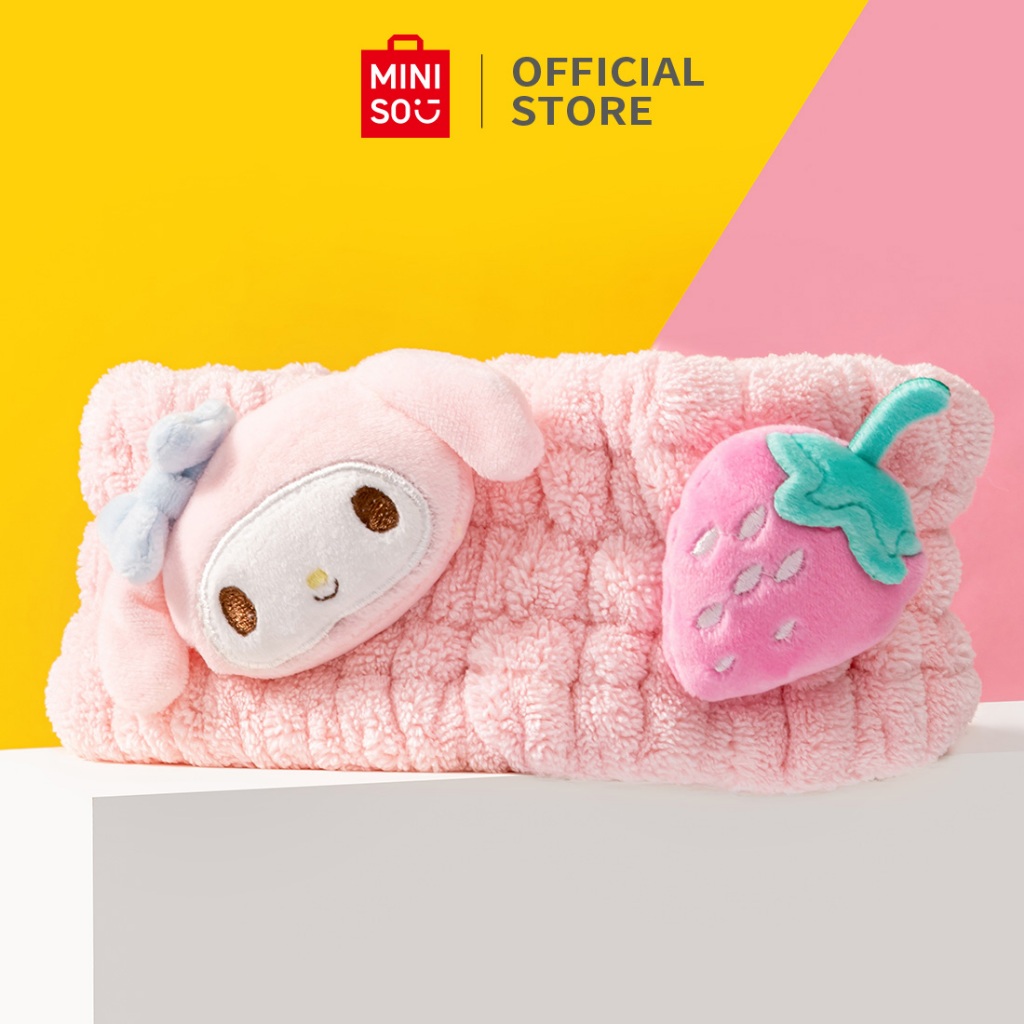 Miniso X SANRIO Headband My Melody 3D Headband Bandana Facial Hair