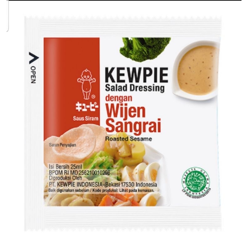 Kewpie Salad Dressing Roasted Sesame, Thousand Island, Spicy Tomato