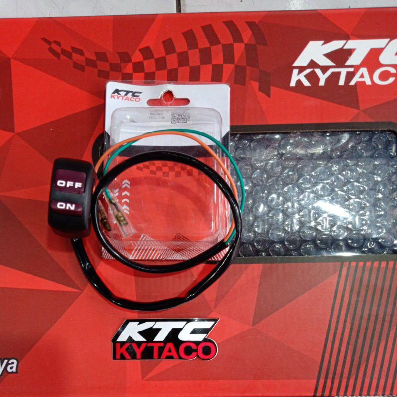 The engine on and off switch of the ktc kytaco has been transformer to ...