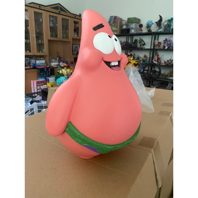 Patrick Star Big Size Hard Vinyl 30CM Spongebob Figure | Shopee Philippines