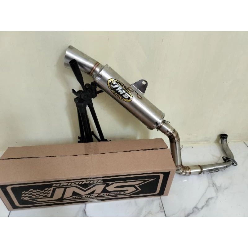 Jms original Exhaust for beat Griller Side Neck cobra inlet 38mm
