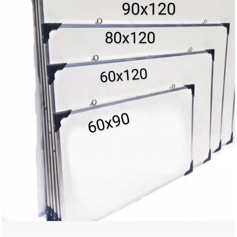 Whiteboard Wall WHITEBOARD Sizes 60x90, 60x120, 80x120, 90x120 Shopee