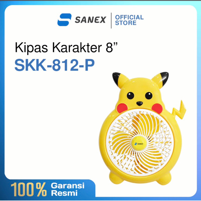 Sanex pikachu character fan | Shopee Philippines