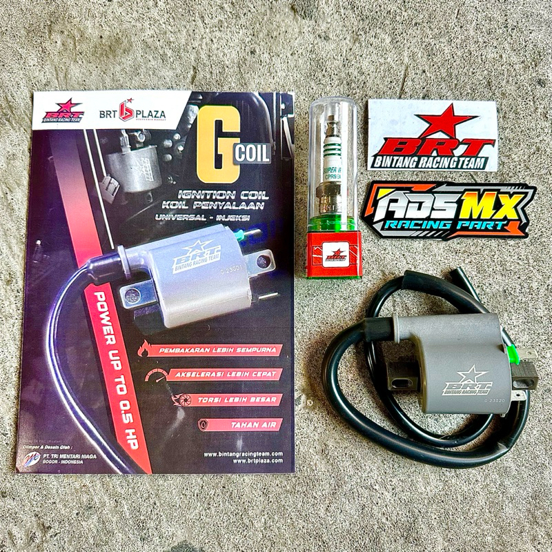 Super G BRT Coil Motorcycle Injection FREE Spark Plug BRT Beat Vario ...