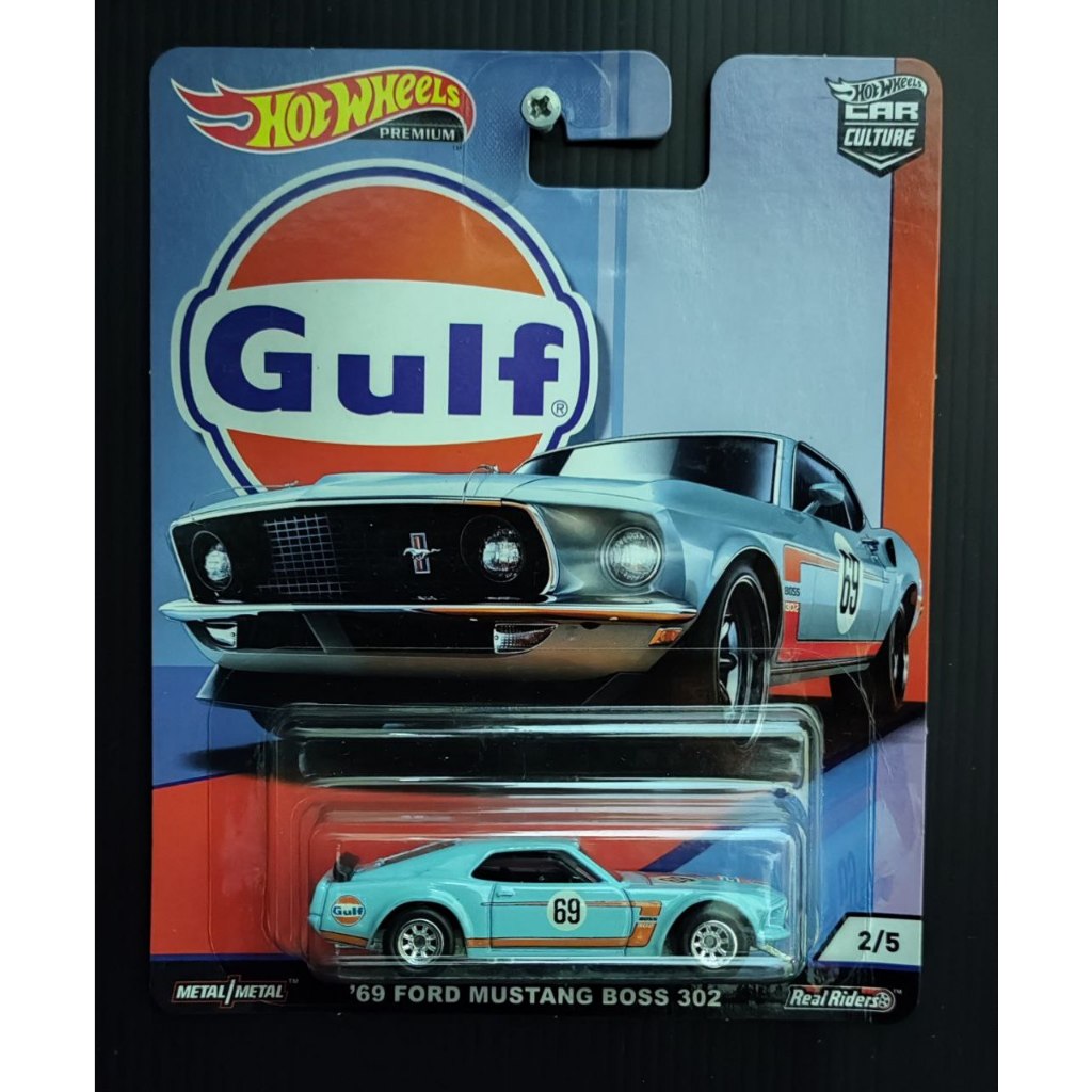 Hot Wheels 69 Ford Mustang Boss 302 Gulf Shopee Philippines 1711