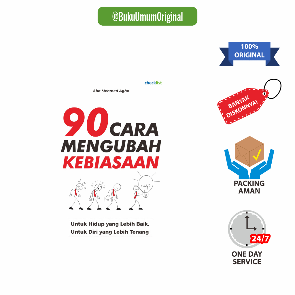 Motivational Book 90 Ways To Change Customs (Aba Mehmed Agha) | Shopee ...
