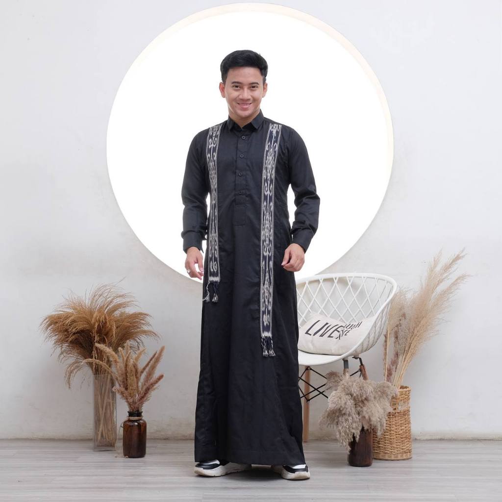 Granito.id Best Selling!!! Men's gamis Original Woven muslim Robes