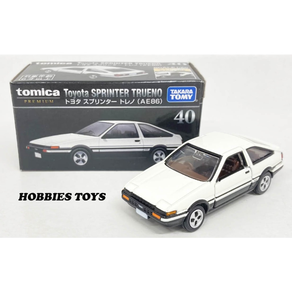 Tomica Premium 40 Toyota Sprinter Trueno AE86 1/60 Scale Seal | Shopee ...