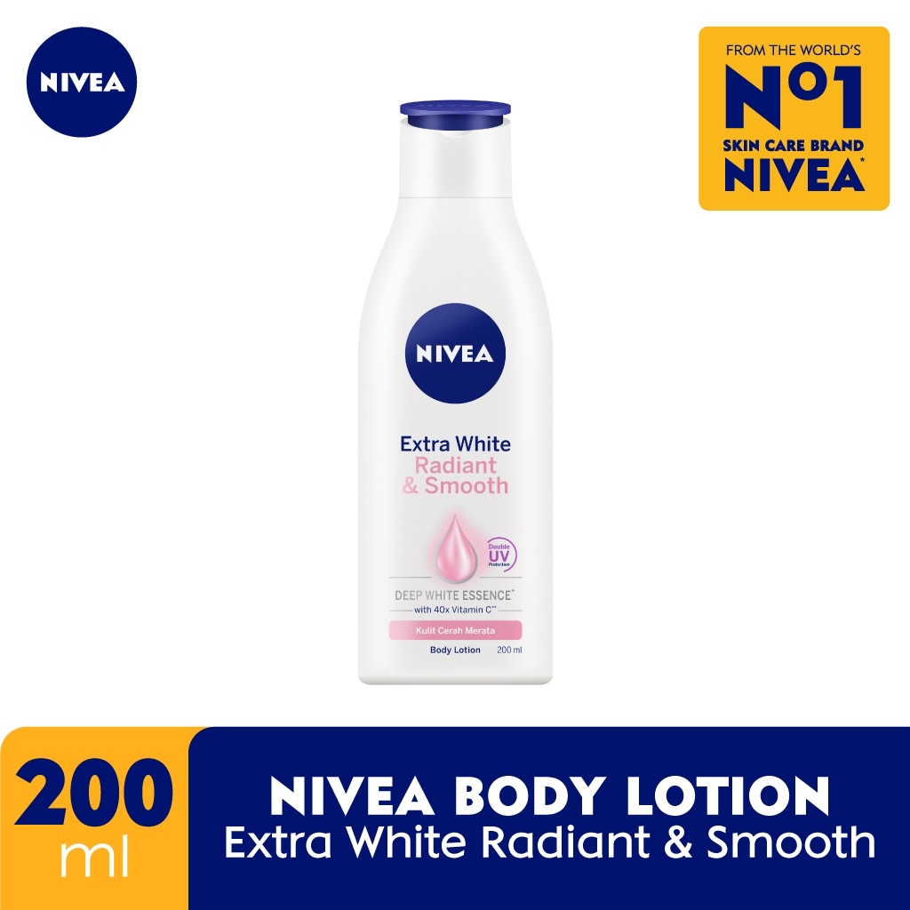 Nivea Extra White Radiant & Smooth 400ML