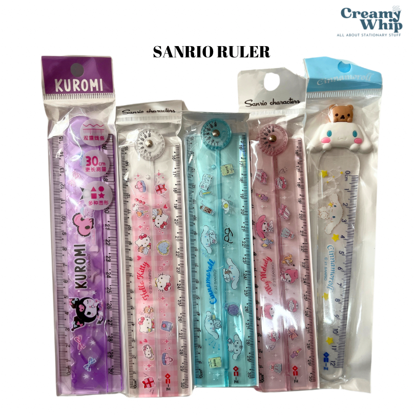 Sanrio ori license kuromi ruler ruler | Shopee Philippines