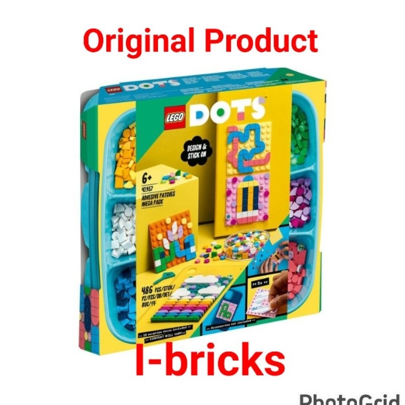 Lego Dots 41957 Adhesive Patches Mega Pack | Shopee Philippines