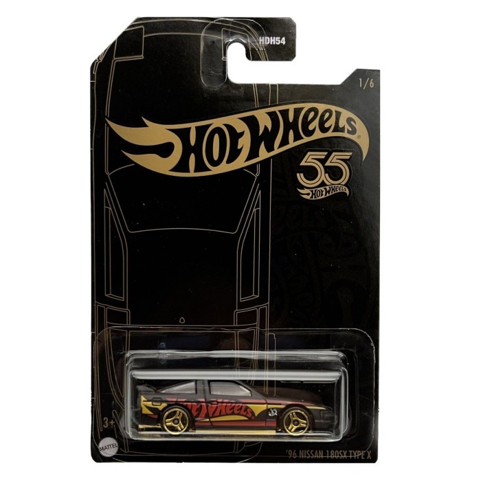 Hotwheels Hot Anniversary 55 55th 96 NISSAN 180SX TYPE X | Shopee ...