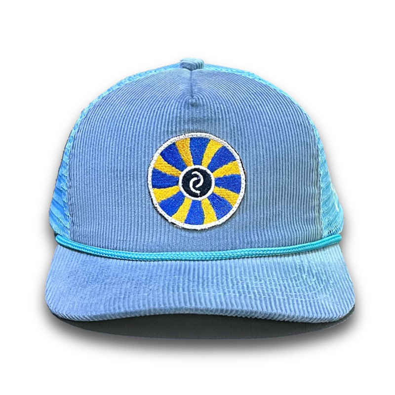 Thisplan Blue Light Corduroy Trucker Mesh Hat for Men | Shopee Philippines