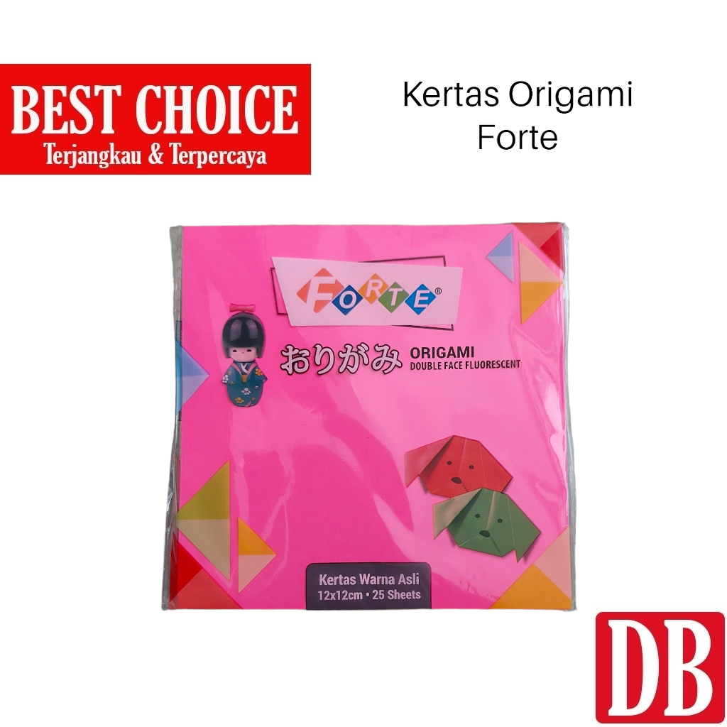 Folding Paper / Origami Forte 12 x 12 cm (25 sheets) | Shopee Philippines