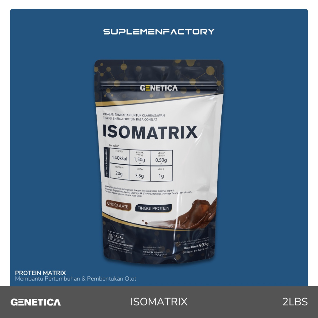 Genetica Isomatrix 2 Lbs Protein Isolate Matrix | Shopee Philippines
