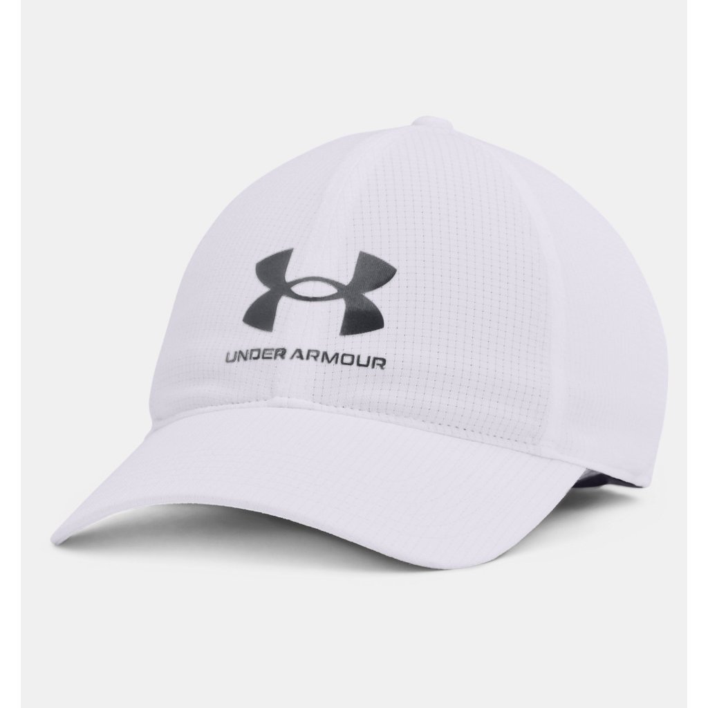 UNDER ARMOUR Isochill Armorvent ADJ WHITE Adjustable Cap Under Armor Hat  1361528-100 100% Original