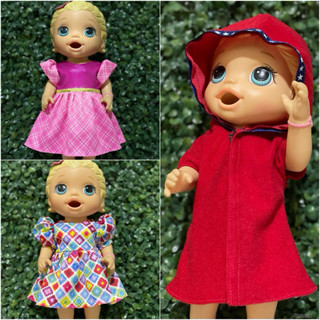 Baby alive best sale doll clothes size