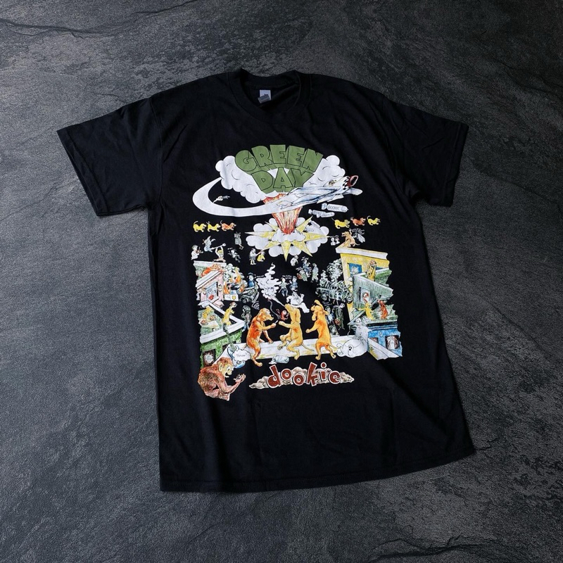 Green DAY OFFICIAL BAND T-Shirt - DOOKIE SCENE | Shopee Philippines