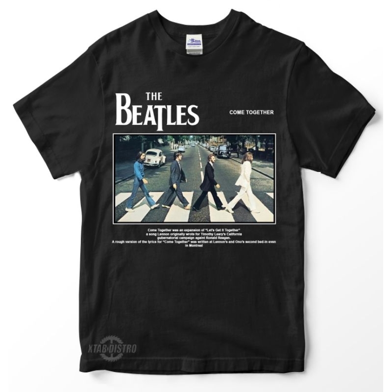 THE BEATLES Come together Premium band t-shirt the beatles abbey