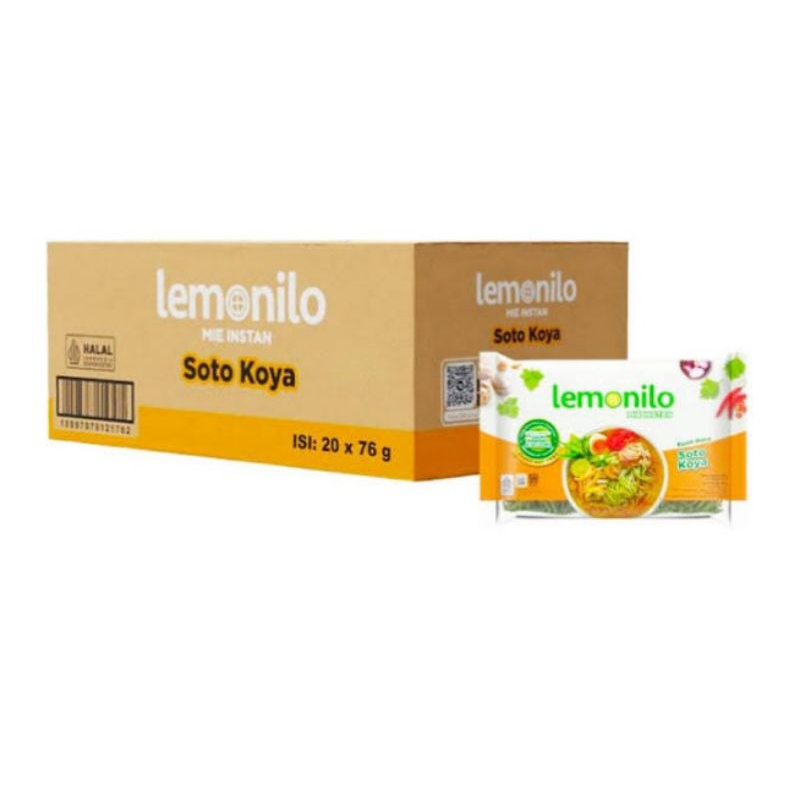 NOODLES/MIE INSTANT LEMONILO QUAH SOTO KOYA FLAVOR PACKAGING DUS ...
