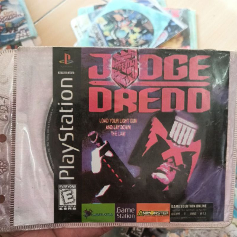 Kopab Judge Dredd Ps1 Cassette (smooth condition) | Shopee Philippines